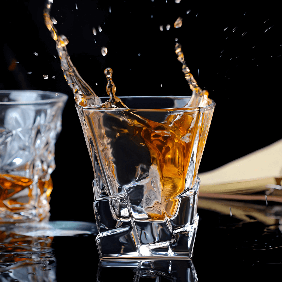 Tychon Verre en Cristal Japonais