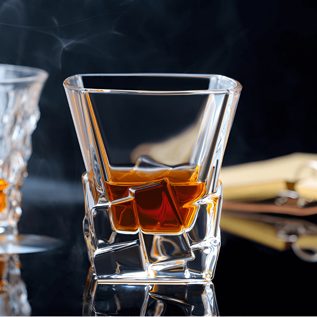 Tychon Verre en Cristal Japonais